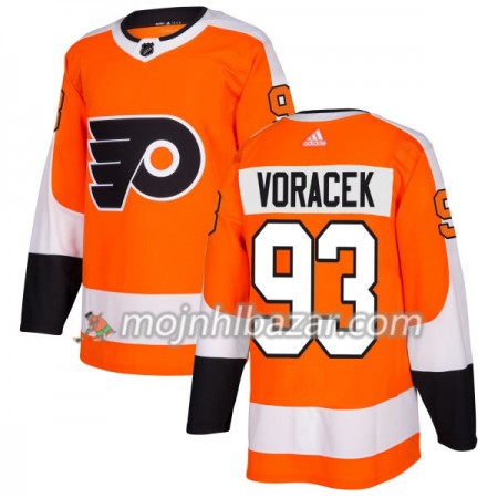 Dresovi Philadelphia Flyers Jakub Voracek 93 Adidas 2017-2018 Narančasta Authentic - Muške